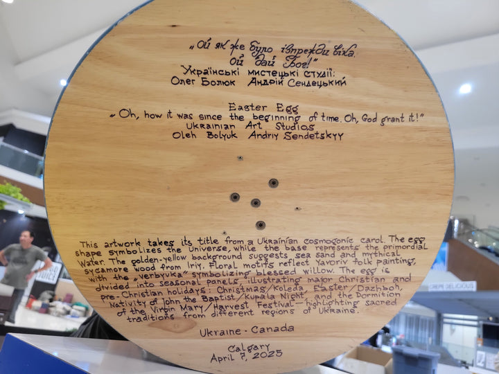 SOLD: "Oh, how it was since the beginning of time. Oh, God grant it!" by Oleh Bolyuk & Andriy Sendetskyy