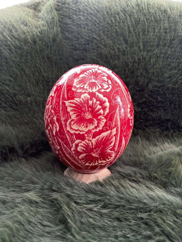 "Scarlet Reverence" by Bohdan Shevchenko