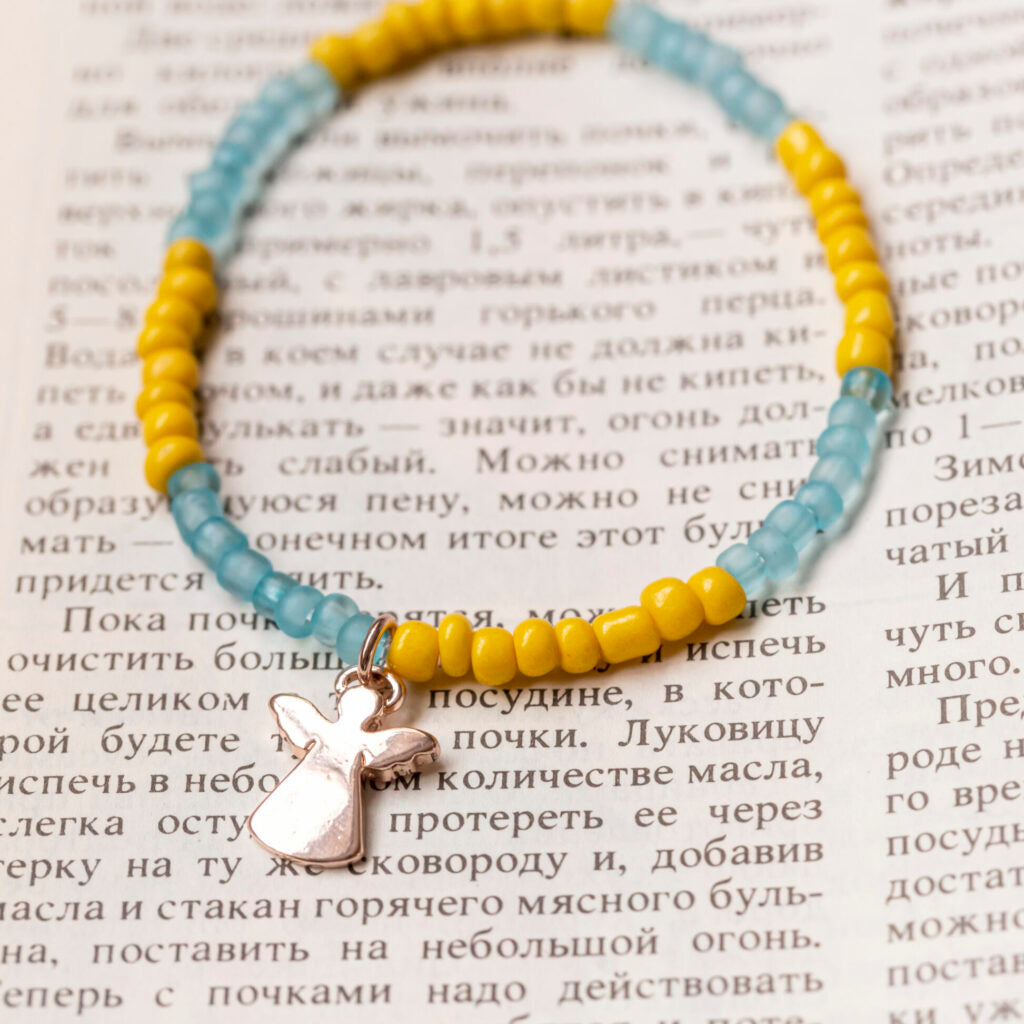 Protect Me Bracelet with Angel Charm
