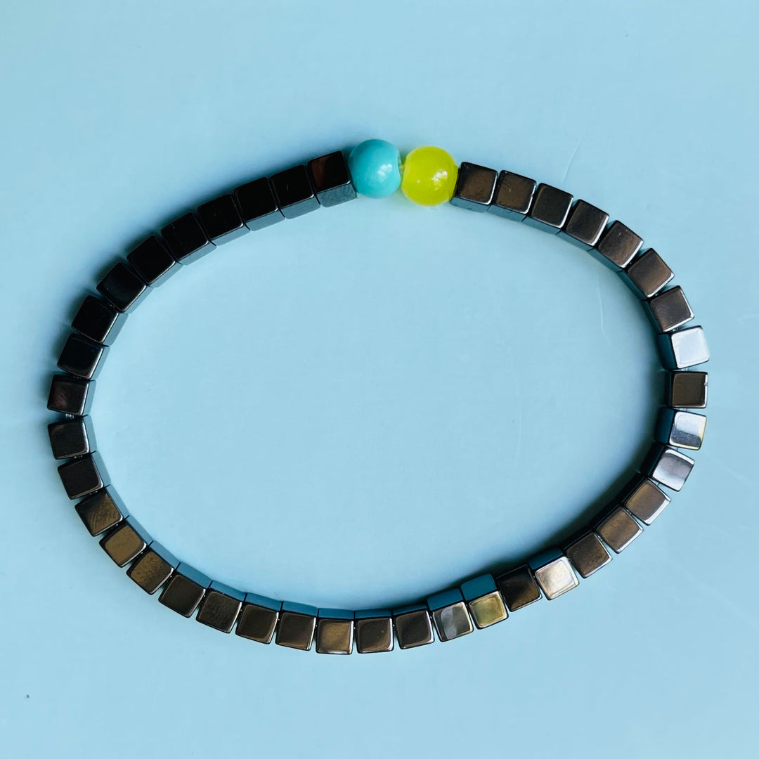 Black Cube Ukraine Bracelet