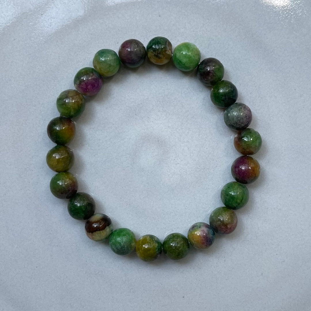 Mossy Green Orb Bracelet, Style 6563