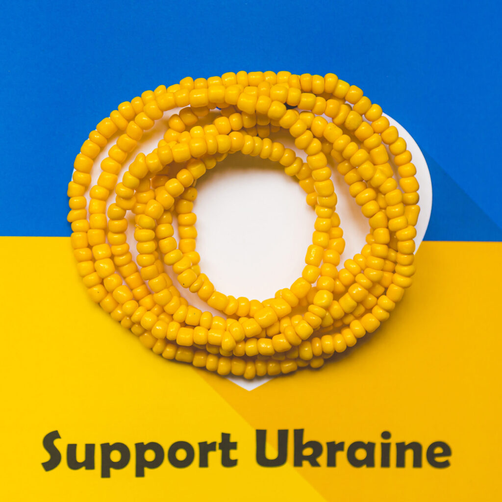 Ukraine Yellow Bracelet, Style 026