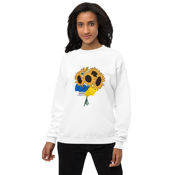Sunflower Bouquet Unisex fleece sweatshirt